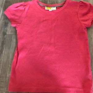 Mini boden pink girls t-shirt size 7/8